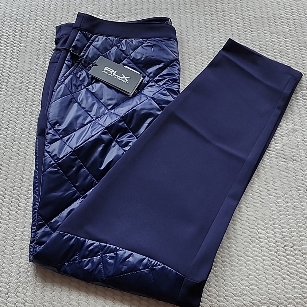 RLX Ralph Lauren Golf Concept Navy Prima Loft Hydrophobe Water Repellent